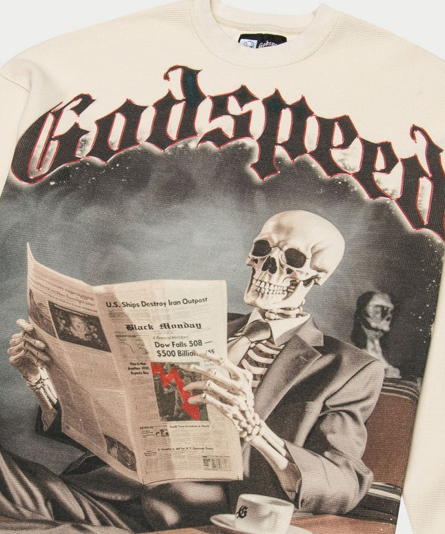 Godspeed Black Monday Thermal Long Sleeve - Bone