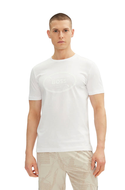 Boss Green Heritage Tee - White