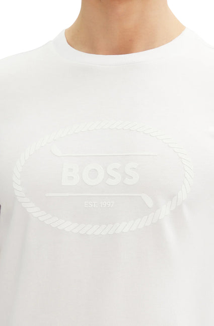 Boss Green Heritage Tee - White