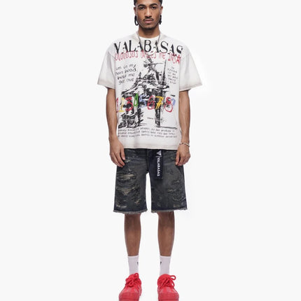 Valabasas Clipped Jorts - Dark Dirty Blue