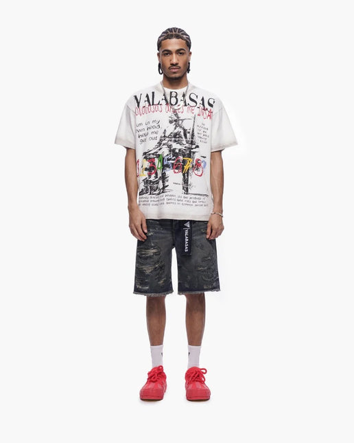 Valabasas Clipped Jorts - Dark Dirty Blue