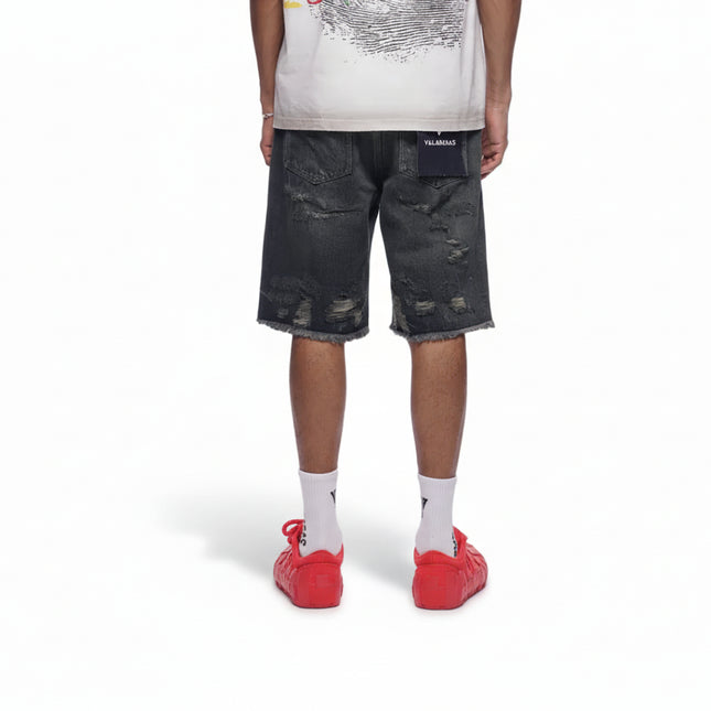 Valabasas Clipped Jorts - Dark Dirty Blue