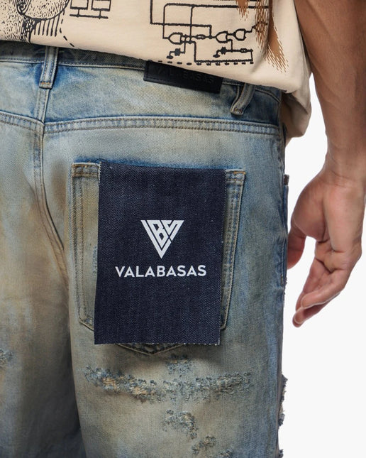 Valabasas Clipped Jorts - Dirty Washed
