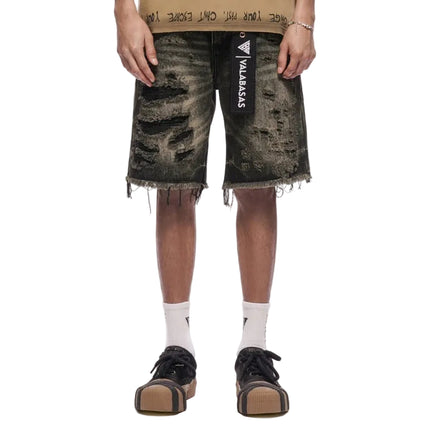Valabasas Clipped Jorts - Grey Washed