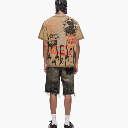 Valabasas Clipped Jorts - Grey Washed