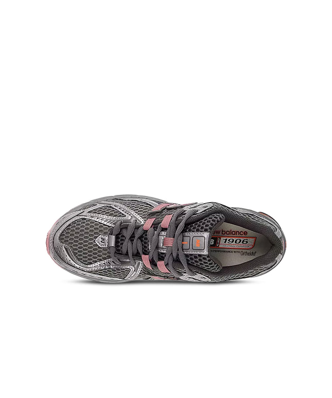 New Balance Mens 1906 Running Shoes - Grey/Pink