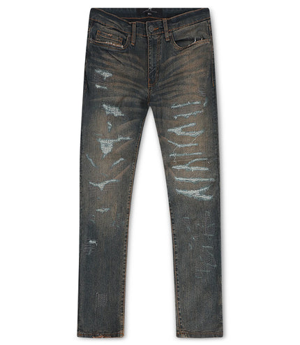 Jordan Craig  Rip and Repair Ross Fit Jeans - Dark Vintage