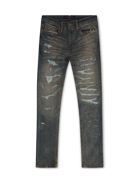 Jordan Craig  Rip and Repair Ross Fit Jeans - Dark Vintage