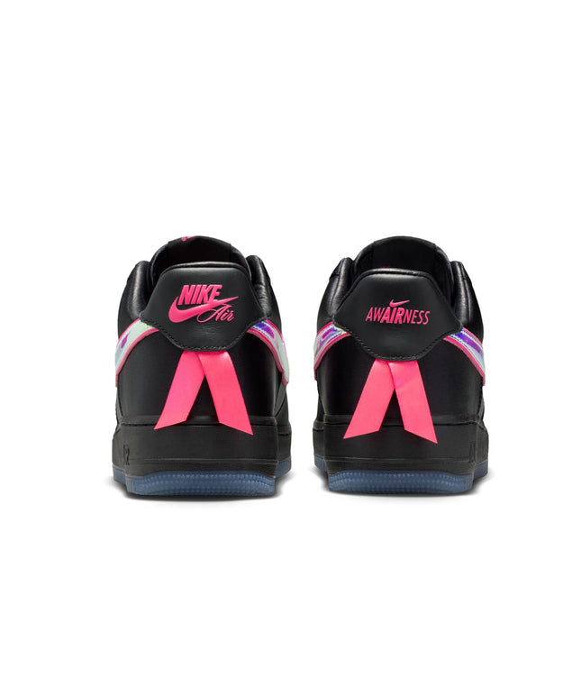 Nike Mens Air Force 1 Breast Cancer Awareness - Black/Hyper Pink