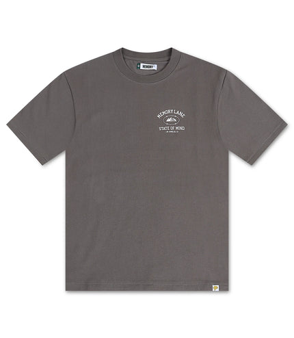 Memory Lane State Of Mind Tee - Charcoal