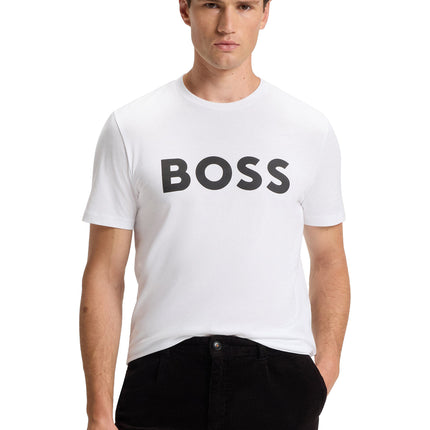 Boss Orange Thinking Tee - White