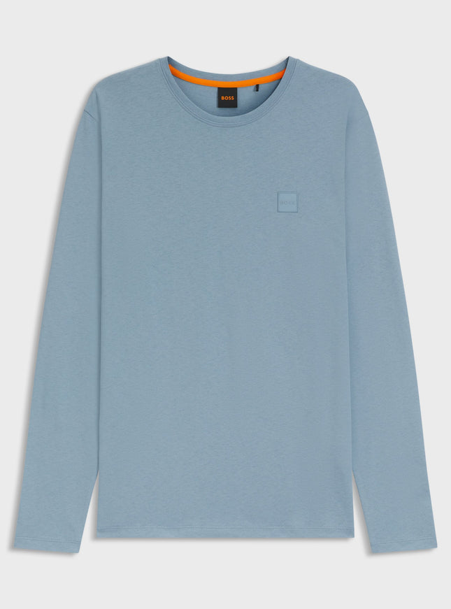 Boss Orange Tacks Tee - Sky Blue