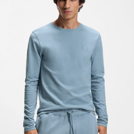 Boss Orange Tacks Tee - Sky Blue