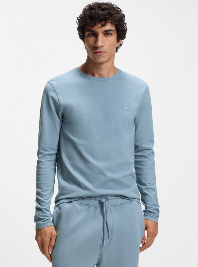 Boss Orange Tacks Tee - Sky Blue