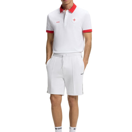 Boss Green England Polo - White