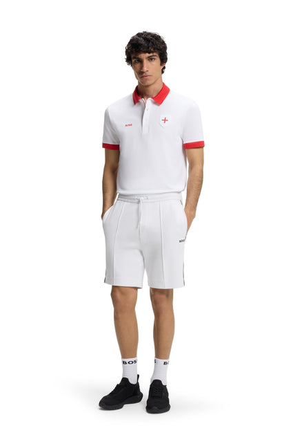 Boss Green England Polo - White