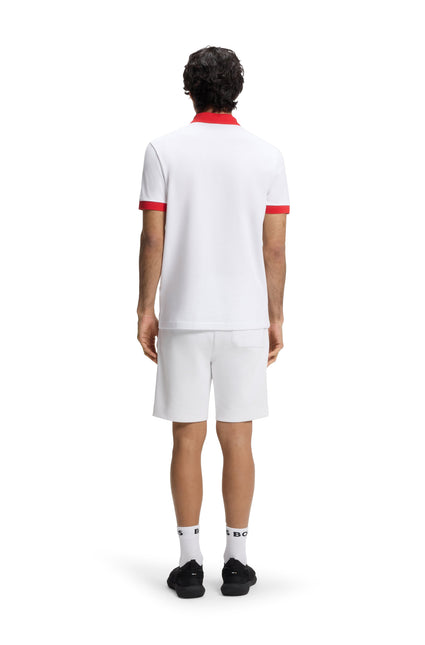 Boss Green England Polo - White