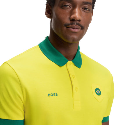 Boss Green Brazil Polo - Yellow