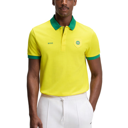 Boss Green Brazil Polo - Yellow
