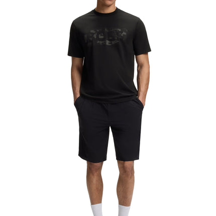 Boss Green Globe Logo Tee - Black