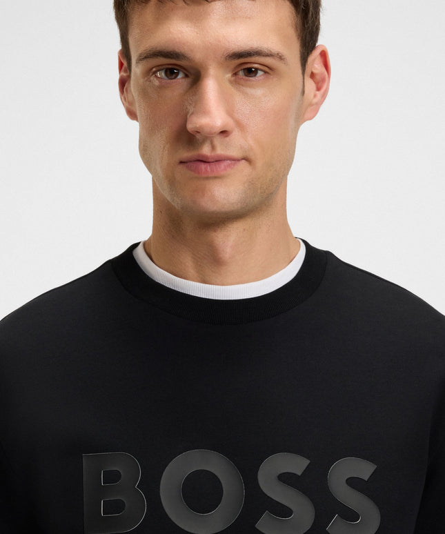 Boss Green Salbo Crewneck - Black
