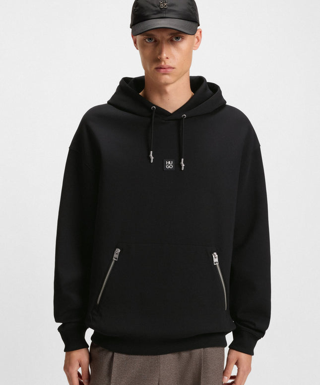 Hugo Dargenhood Hoodie - Black