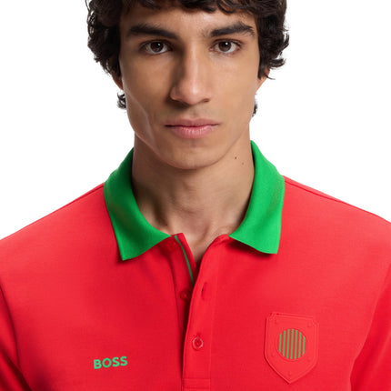 Boss Green Morocco Polo - Red