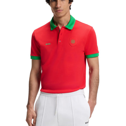 Boss Green Morocco Polo - Red