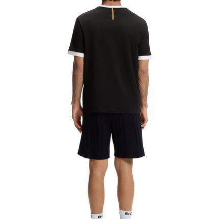 Boss Green Germany Cotton Stretch Tee - Black