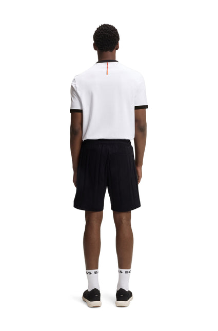 Boss Green Germany Cotton Stretch Tee - White