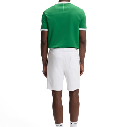 Boss Green Mexico Cotton Stretch Tee - Green