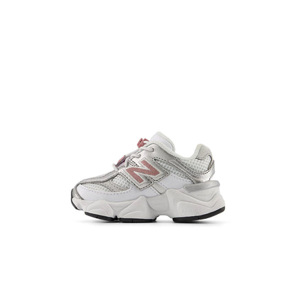 New Balance (TD) 9060 Bungee Shoes  - White/Rosewood