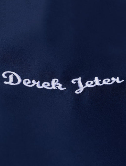 Mitchell & Ness Court Yankees Derek Jeter Satin Jacket - Navy