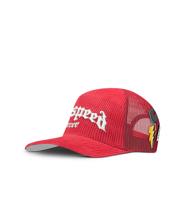Godspeed GS Forever Corduroy Trucker Hat - Rose