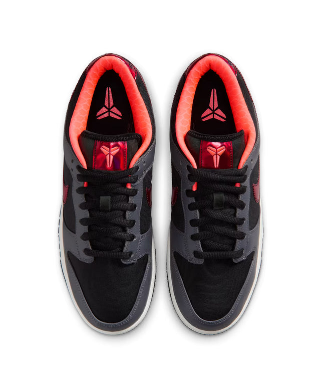 Nike Mens Kobe Dunk Low Protro - Black and Hot Punch