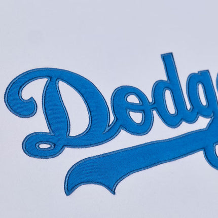 Mitchell & Ness Dodgers Fleece Crewneck - Arctic White