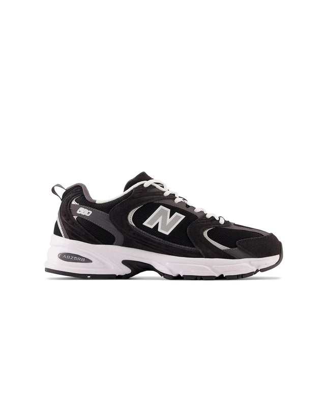 New Balance Mens 530 Running Shoes - Black/White