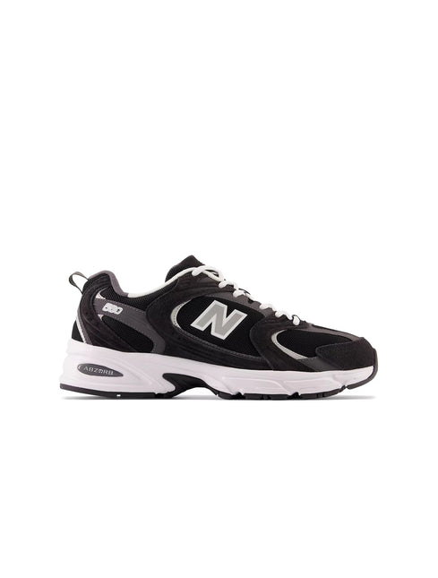 New Balance Mens 530 Running Shoes - Black/White