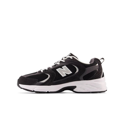 New Balance Mens 530 Running Shoes - Black/White