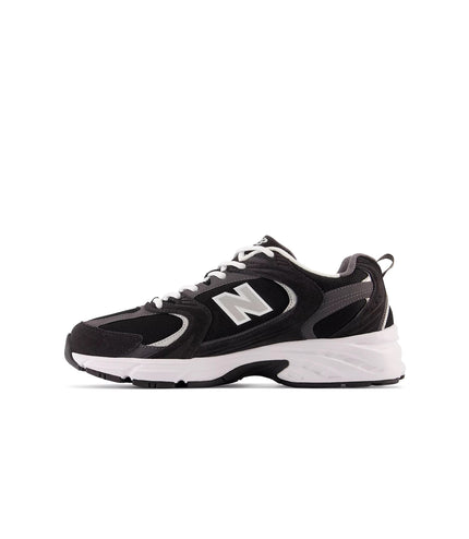 New Balance Mens 530 Running Shoes - Black/White