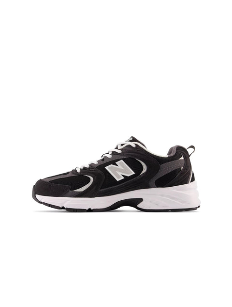 New Balance Mens 530 Running Shoes - Black/White