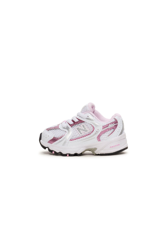 New Balance (PS) 530 Shoes - White/Pink