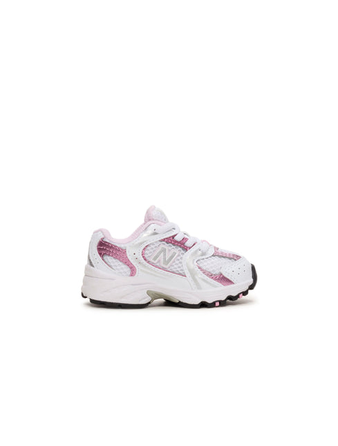 New Balance (PS) 530 Shoes - White/Pink