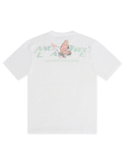 Memory Lane Robotic Collage Tee - Off White