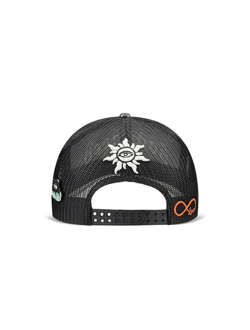 Godspeed GS Forever Corduroy Trucker Hat - Black