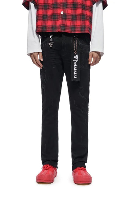 Valabasas Outlawed Stacked Jet Black - Jet Black