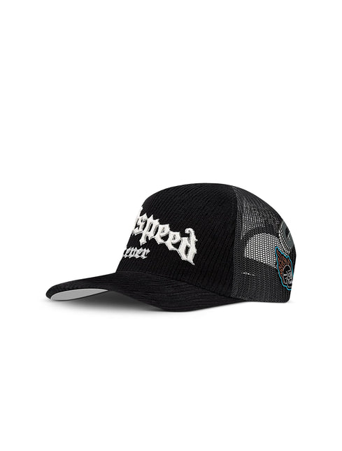 Godspeed GS Forever Corduroy Trucker Hat - Black