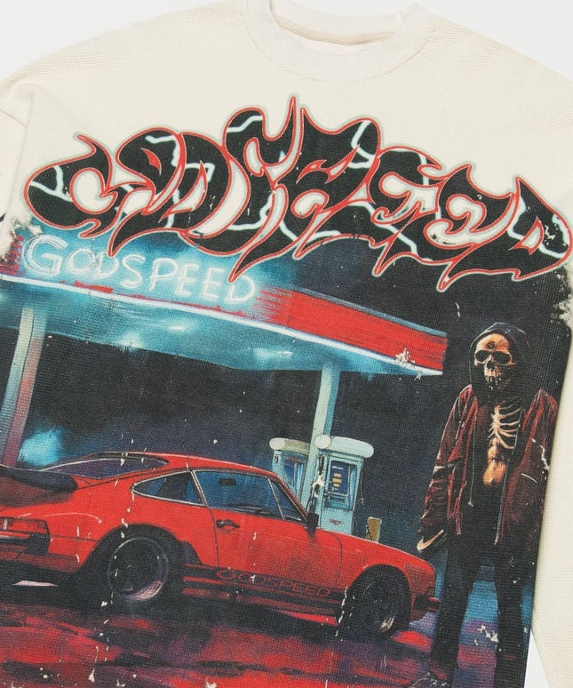 Godspeed Pit Stop Thermal Long Sleeve - Bone