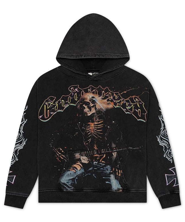 Godspeed Rock Dreams Hoodie - Black Wash