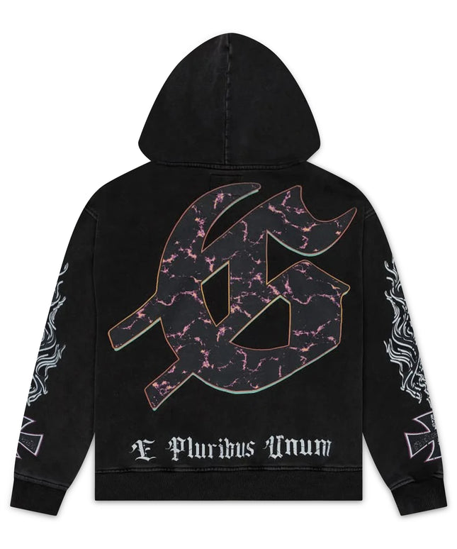 Godspeed Rock Dreams Hoodie - Black Wash